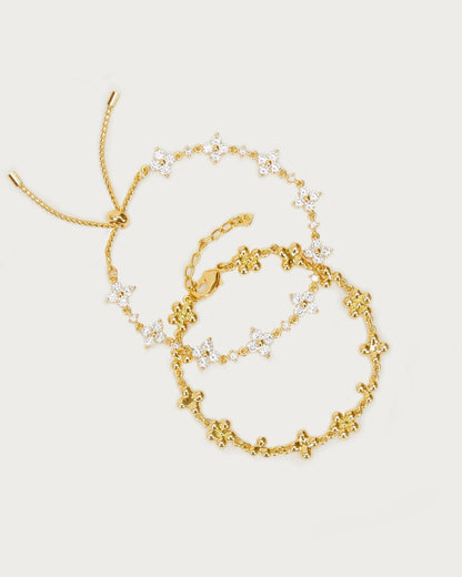 Hot Stuff Bracelet Set in Silver