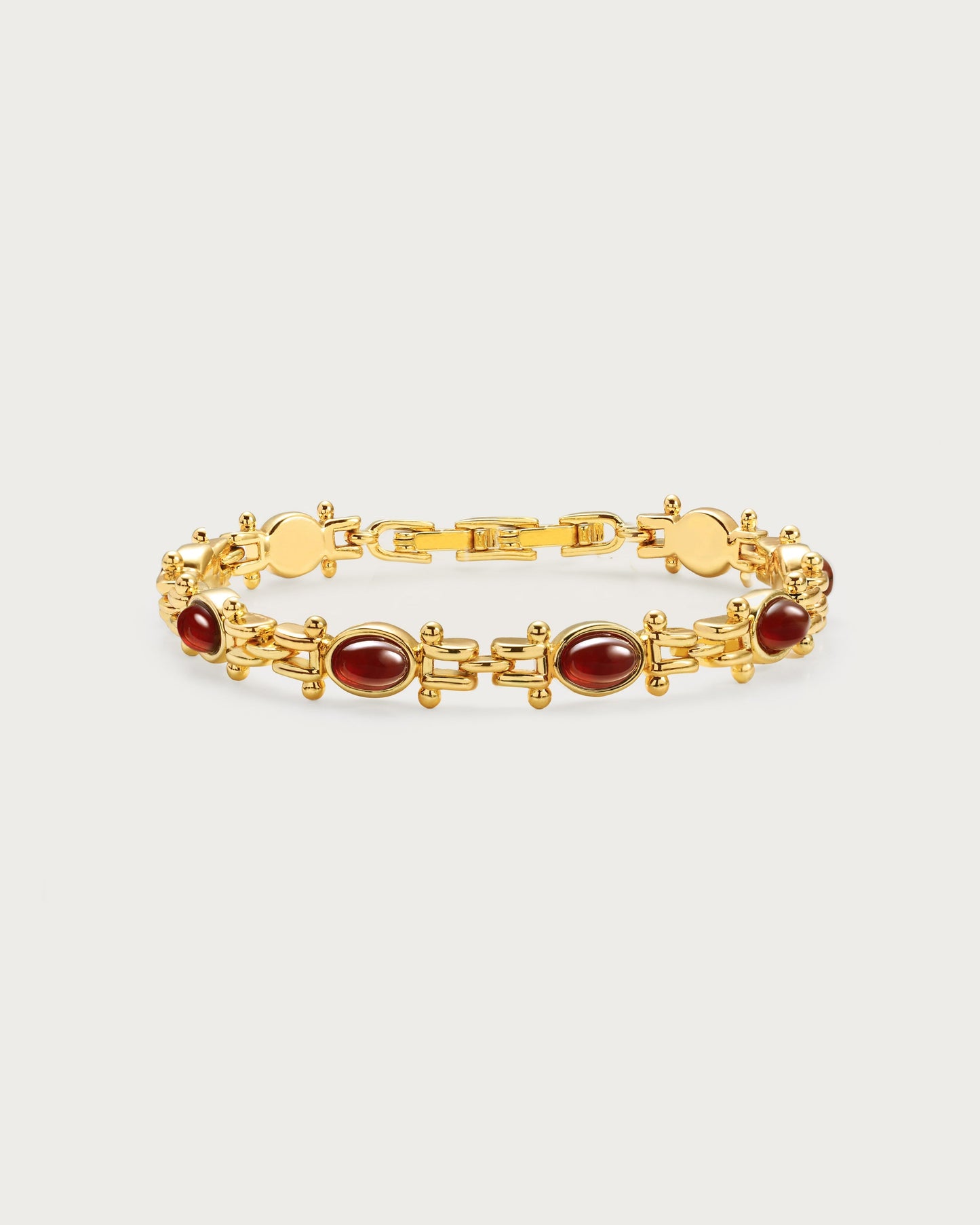 Tess's Treasure Carnelian Bracelet in Silver