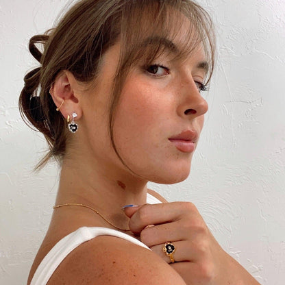Mira Earrings in Silver