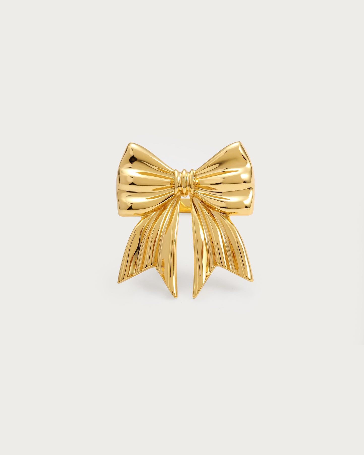 Bow Ring in Silver
