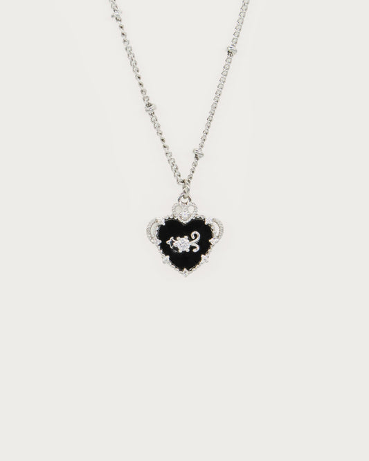 Mira Necklace in Silver