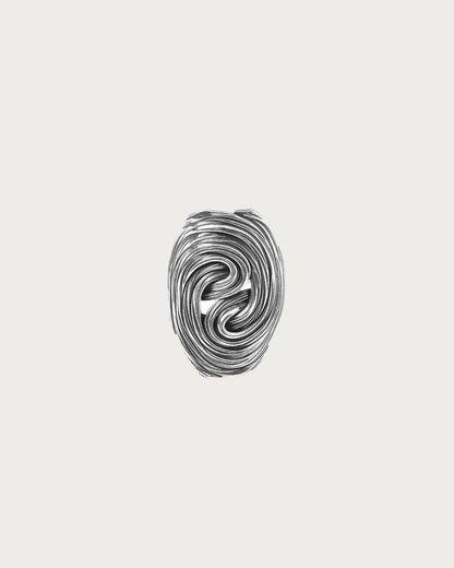 Silver Swirl Ring