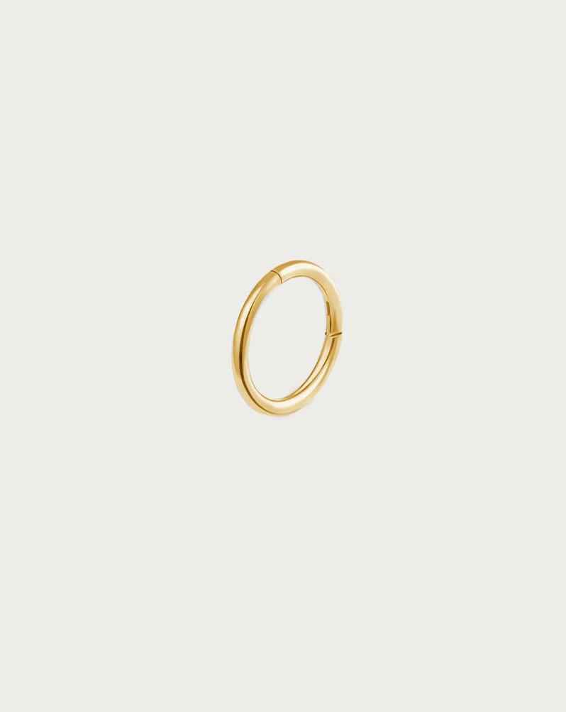 3 Pcs Hoop Helix Earring Set in Gold