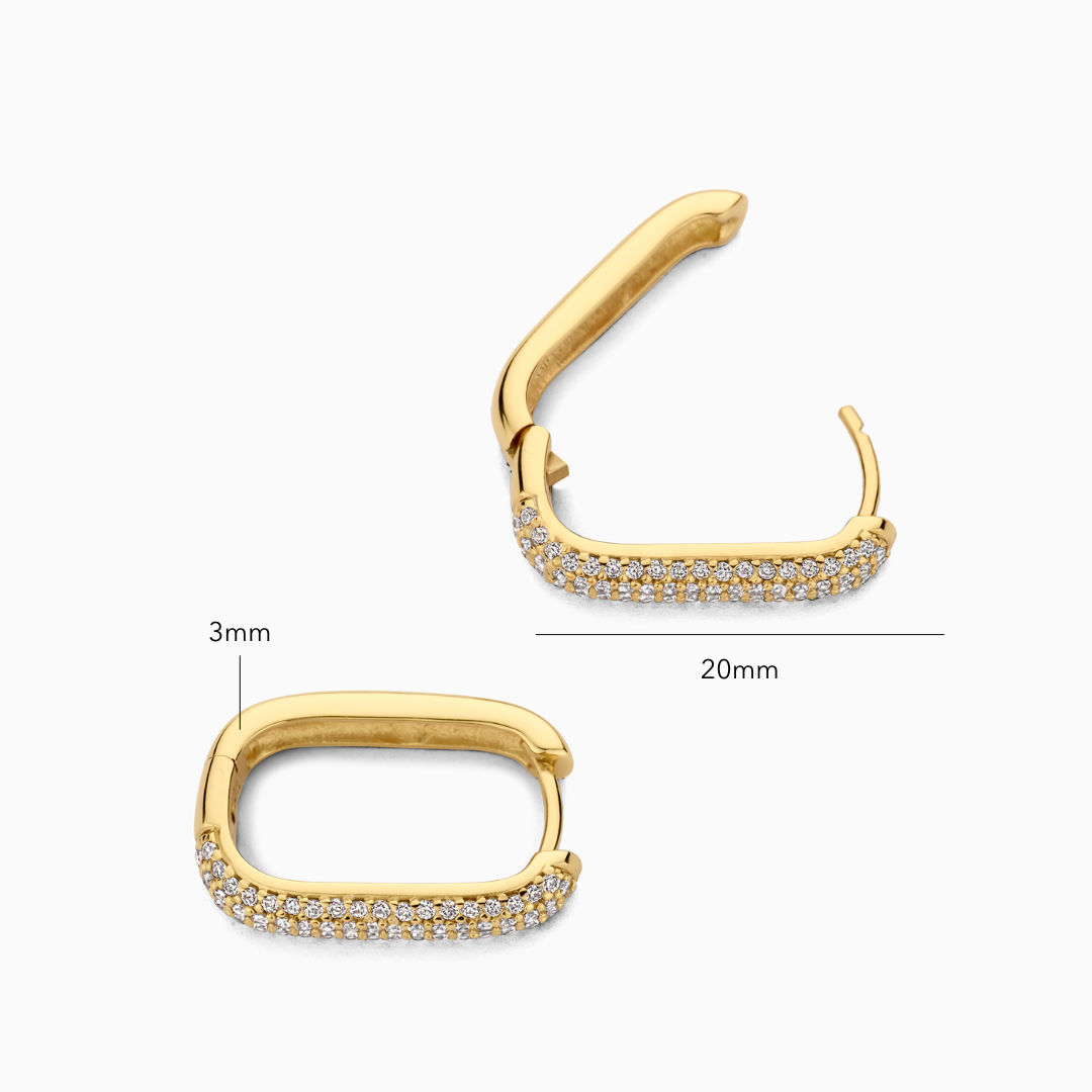 Elsa  earrings | 18k Gold