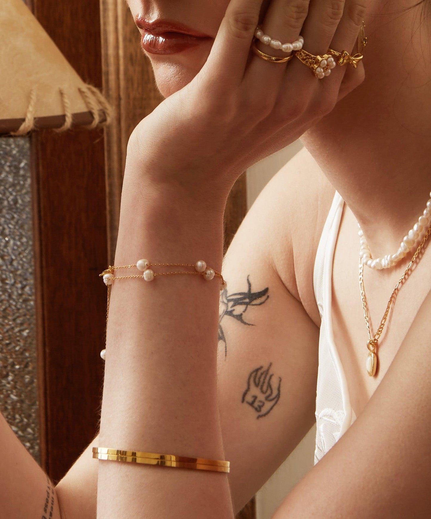 Yumi Pearl Bracelet